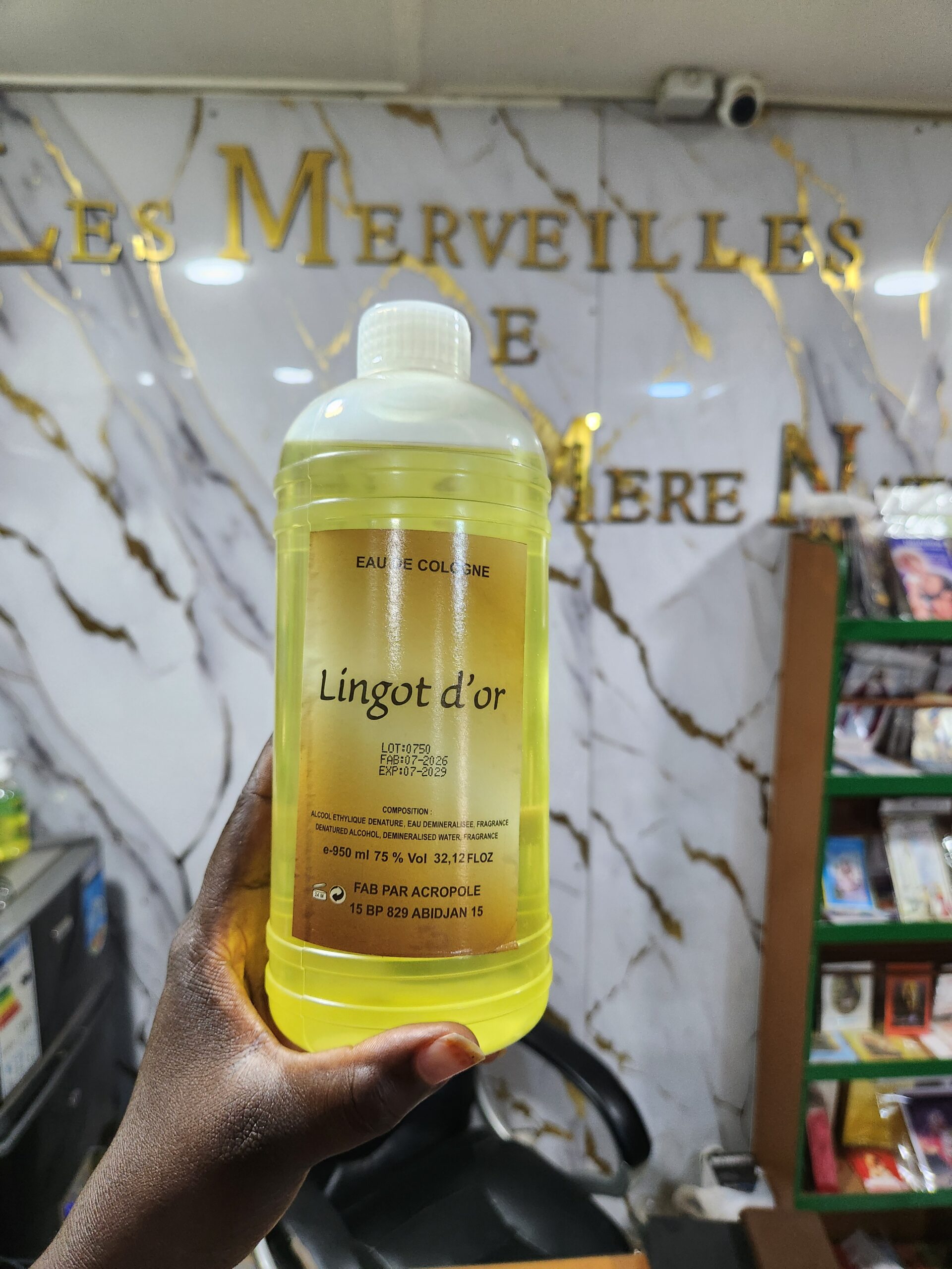 Parfum Lingot d'Or