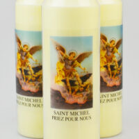 Bougie neuvaine Saint Michel
